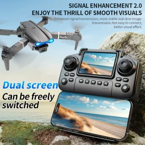 Drone Features Dual 8K Cameras