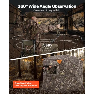3 Person See Through Ground Blinds