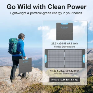 Foldable Solar Panels, Off Grid Blackouts